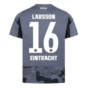 Eintracht Frankfurt Hugo Larsson #16 Tredjetrøje 2025-26 Kortærmet